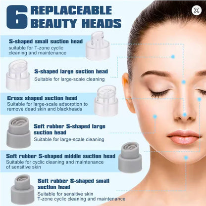 Super Micro Bubble Facial Cleansing Device & Blackhead Remover