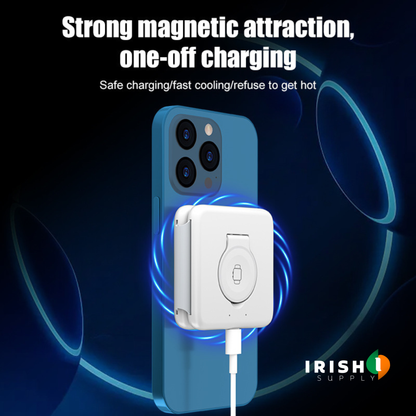 CHARGEPOD Foldable Magnetic 3-in-1 Fast-Charge Hub