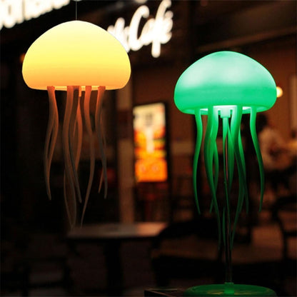Jellyflow LED Jellyfish Lamp – 12-Color Night Light with Voice Control, Hanging or Table Base | Soothing Mood & Atmosphere Lamp