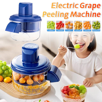 EzPeel Pro – Electric Grape, Garlic & Cherry Tomato Peeler | Rechargeable Hands-Free Skin Remover for Small Fruits & Veggies