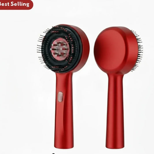 Multi-Function Scalp Massager Brush - Red Light Therapy