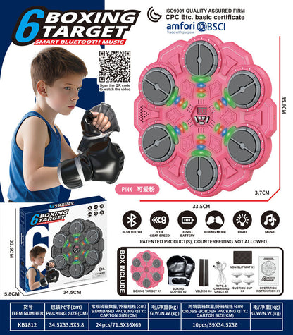 6 Boxing Target  Smart Bluetooth Music