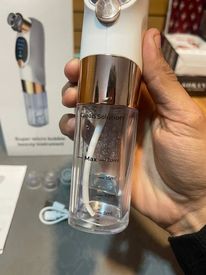 Super Micro Bubble Facial Cleansing Device & Blackhead Remover