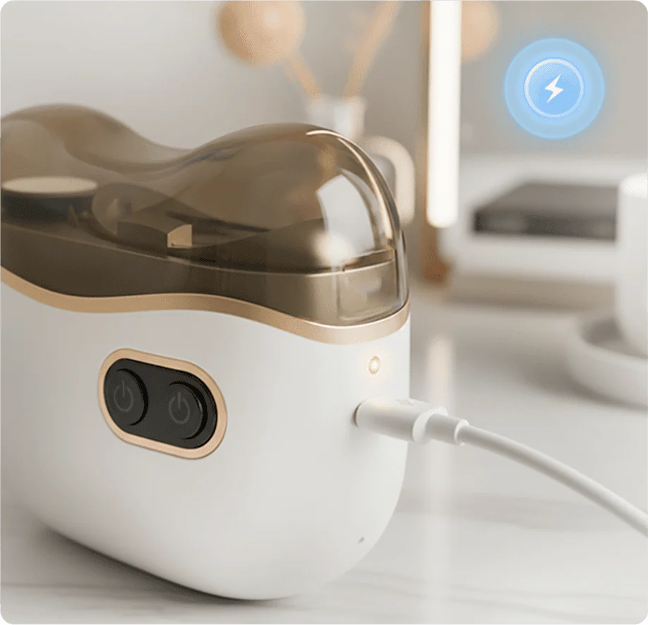 2-in-1 Electric Nail Clipper & Polisher